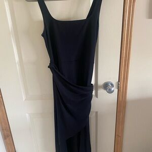 Black Midi Saturn Dress